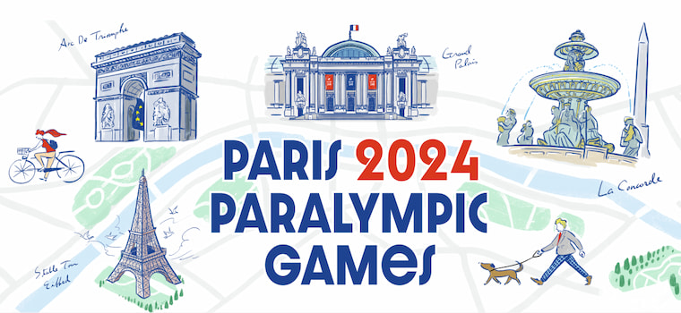 パリ2024パラリンピック特設サイトバナー